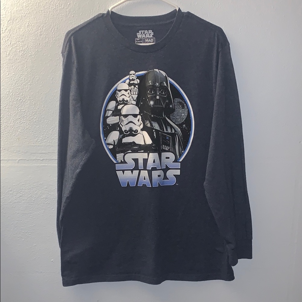 Star Wars Graphic Long Sleeve XL. 21 inch armpit to armpit.  28 inch long